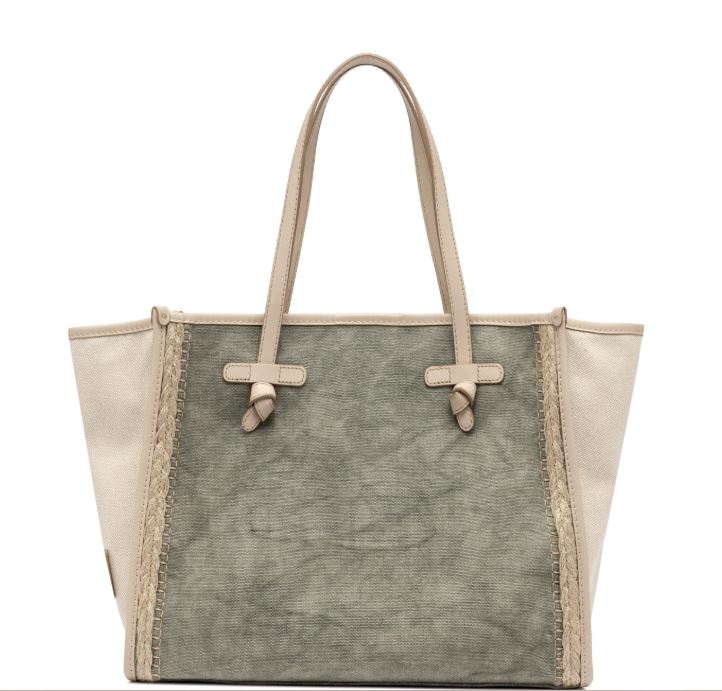 Bolso tote grande Marcella club militar